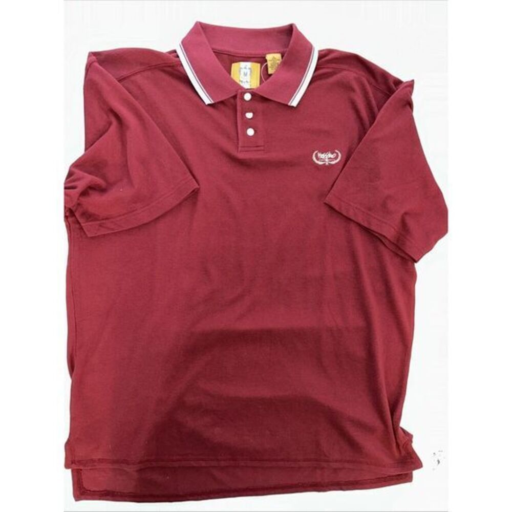 Mossimo Knit Polo Maroon Large‎ New With Tags